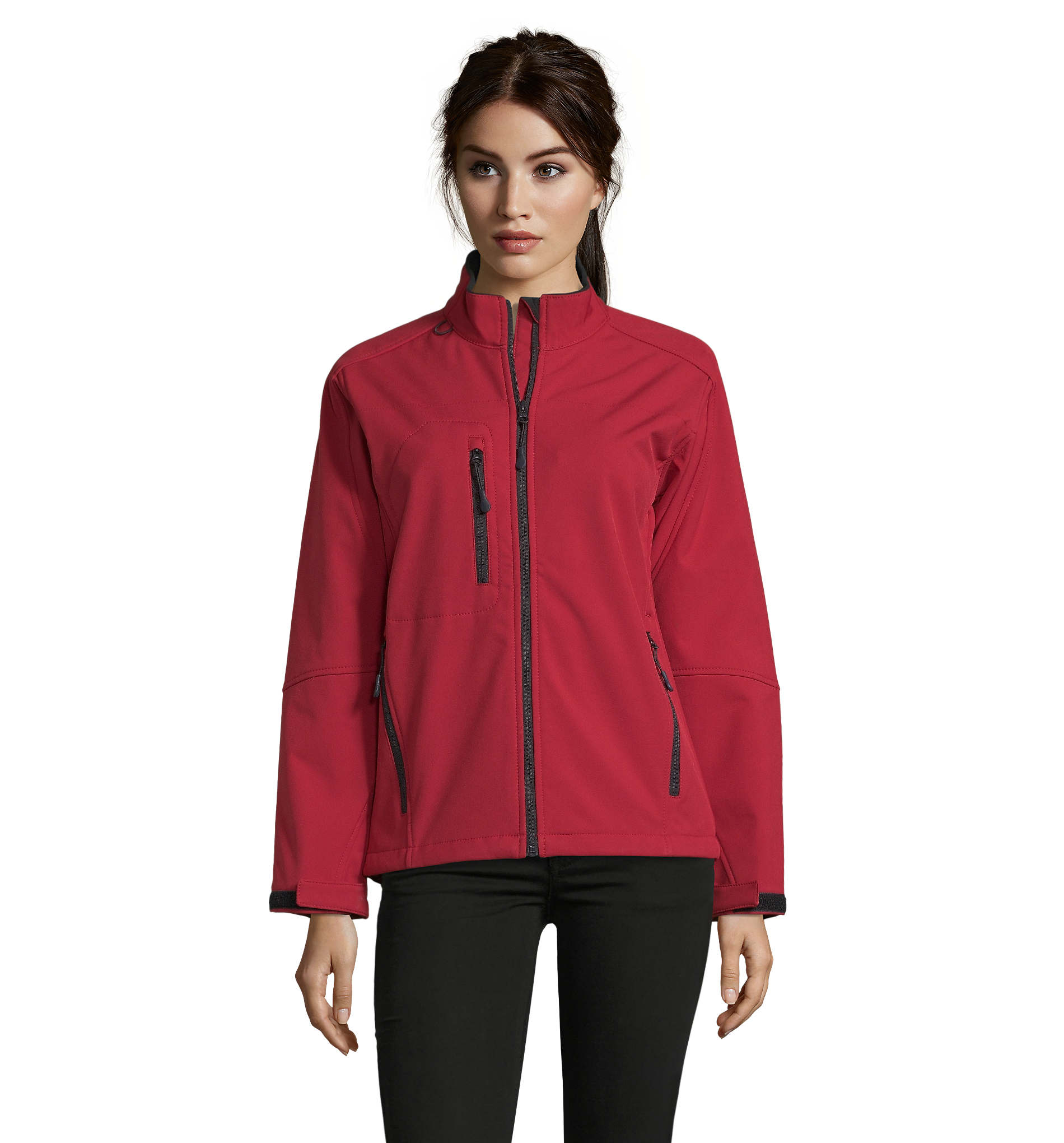 Veste softshell personnalisée femme ROXY Rouge piment